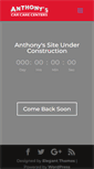 Mobile Screenshot of anthonyscarwash.com
